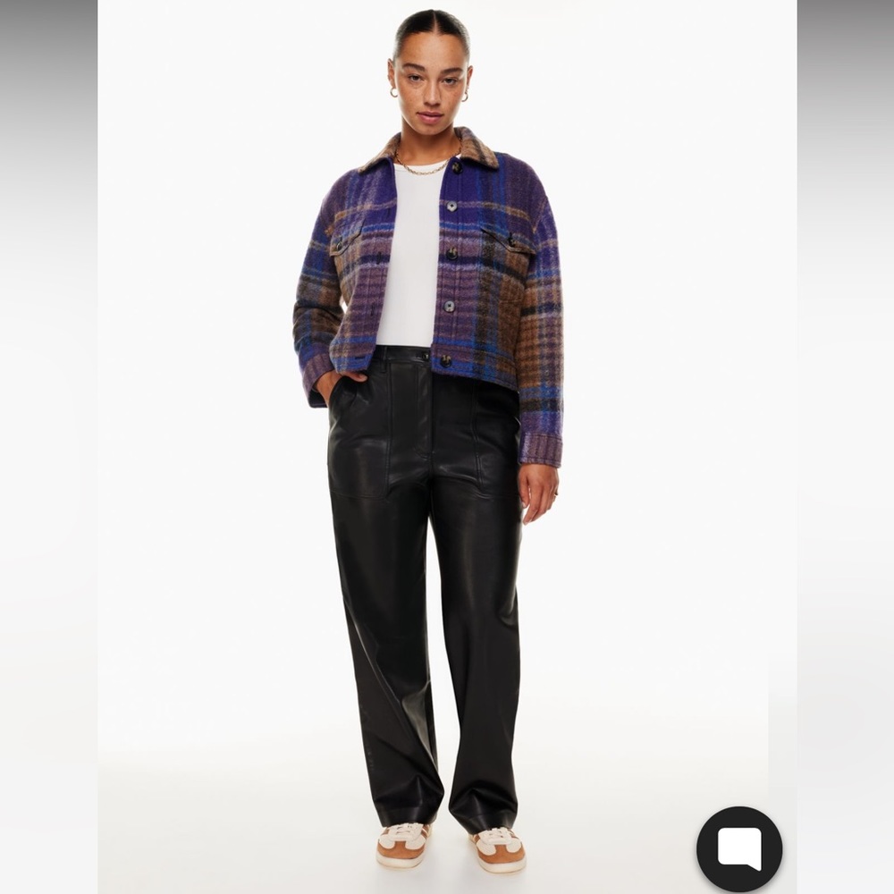 Wilfred Lucy vegan leather pants